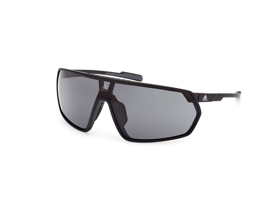 Solglasögon adidas sport sp0088 02a negro unisex storlek 0mm - Huvudvy