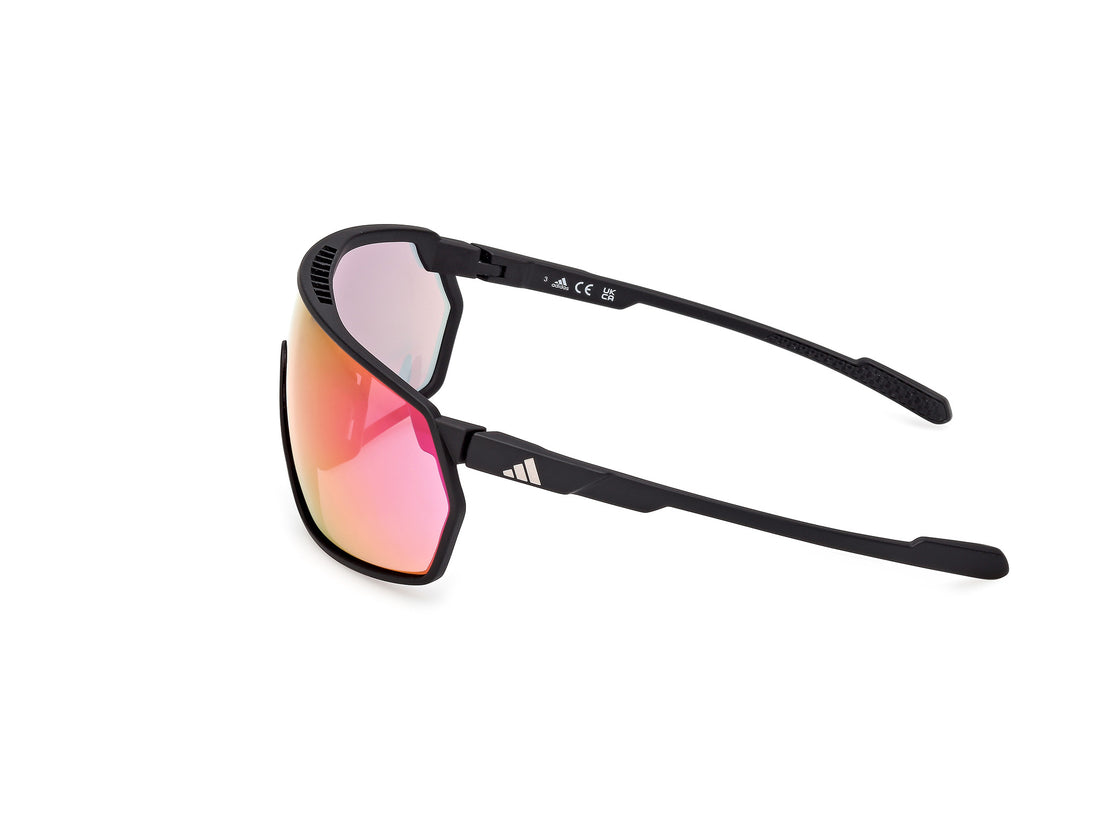 Solglasögon adidas sport sp0088 02z negro shield unisex storlek 0mm - Detaljvy