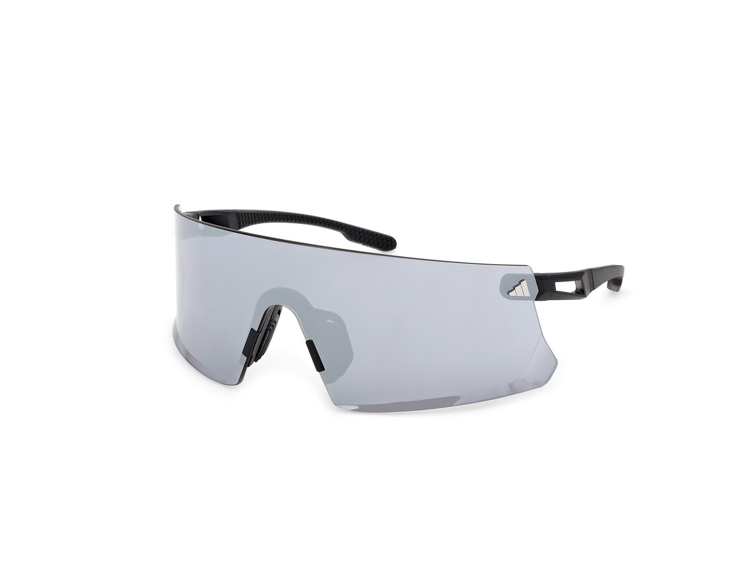 Solglasögon adidas sport sp0090 adidas dunamis 02c negro shield unisex storlek 0mm - Huvudvy
