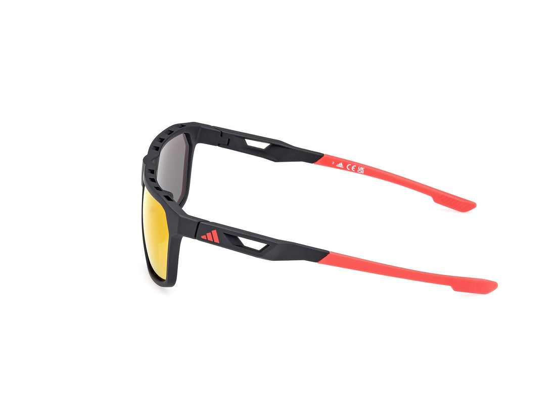 Solglasögon adidas sport sp0096 actv classic 02l negro navigator masculino storlek 60mm - Detaljvy