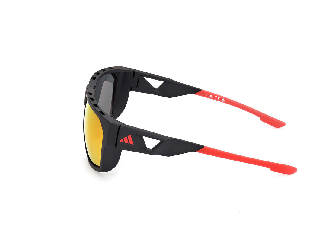 Solglasögon adidas sport sp0097 actv classic 02l negro oval masculino storlek 61mm - Detaljvy