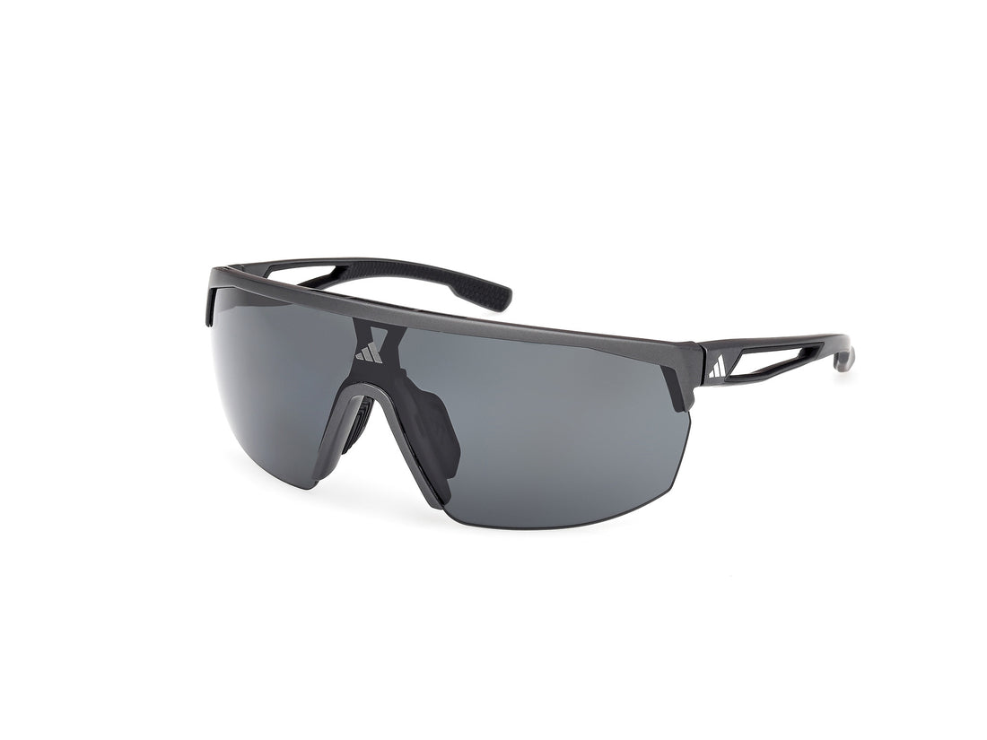 Solglasögon adidas sport sp0099 02a negro shield unisex storlek 0mm - Huvudvy