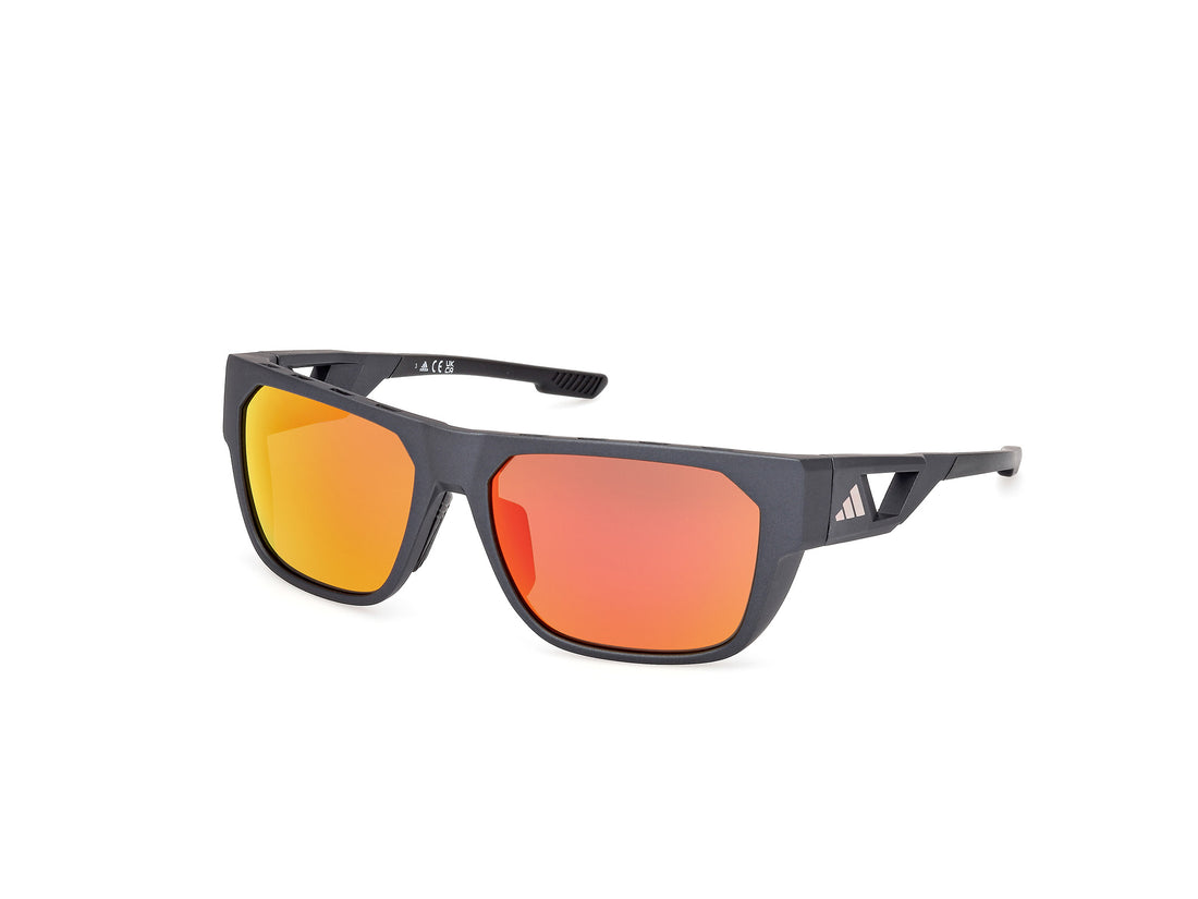 Solglasögon adidas sport sp0102 02l navigator masculino storlek 57mm - Huvudvy