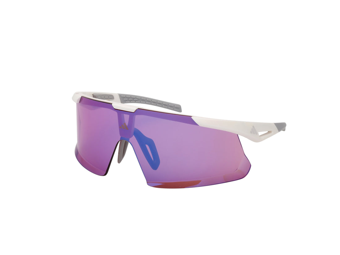 Solglasögon adidas sport sp0106 adidas dunamis evo 21z blanco shield unisex storlek 0mm - Huvudvy