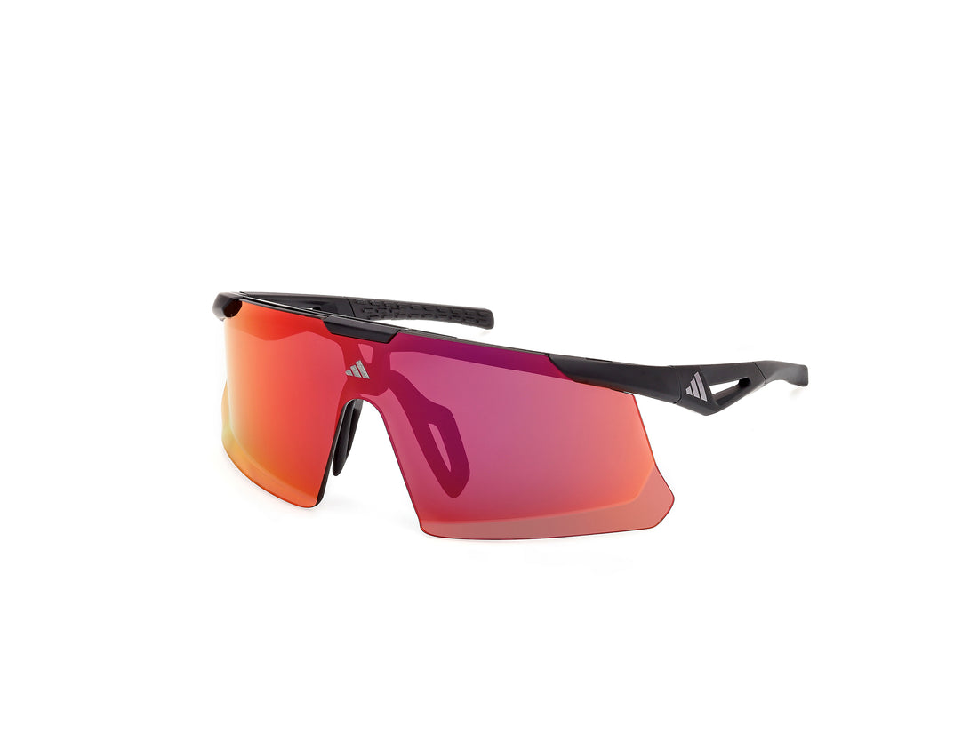 Solglasögon adidas sport sp0107 adidas dunamis evo-s 02l negro shield unisex storlek 0mm - Huvudvy