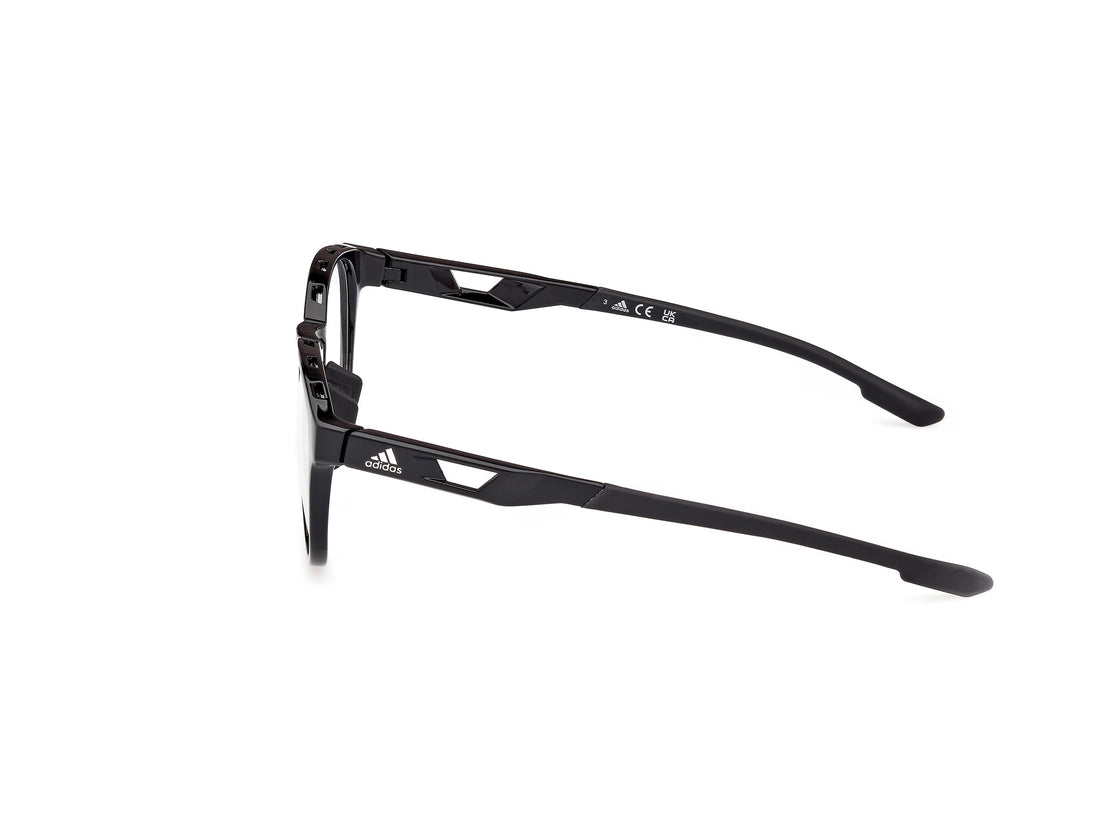 Occhiali da vista adidas sport sp5088 001 round unisex taglia 53mm - Vista dettagliata