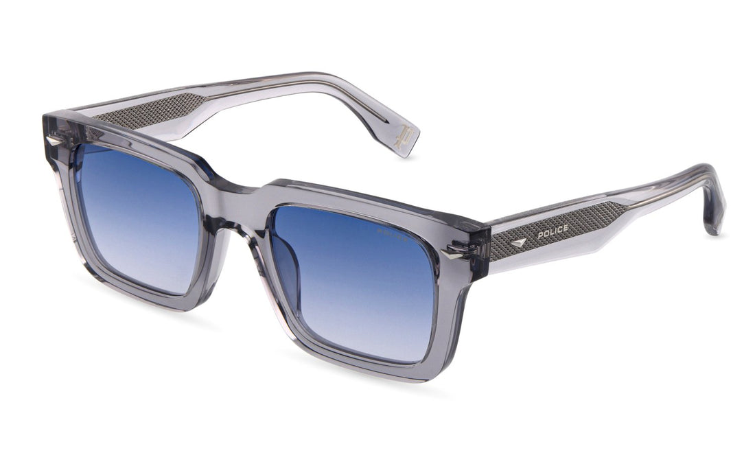 Occhiali da sole police splq88e 04g0 gris square masculino taglia 52mm - Vista principale