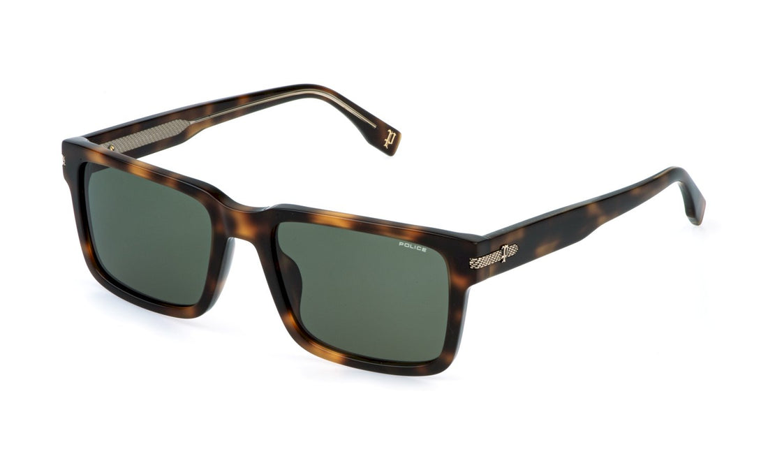 Occhiali da sole police splr75 0752 havana square masculino taglia 55mm - Vista principale
