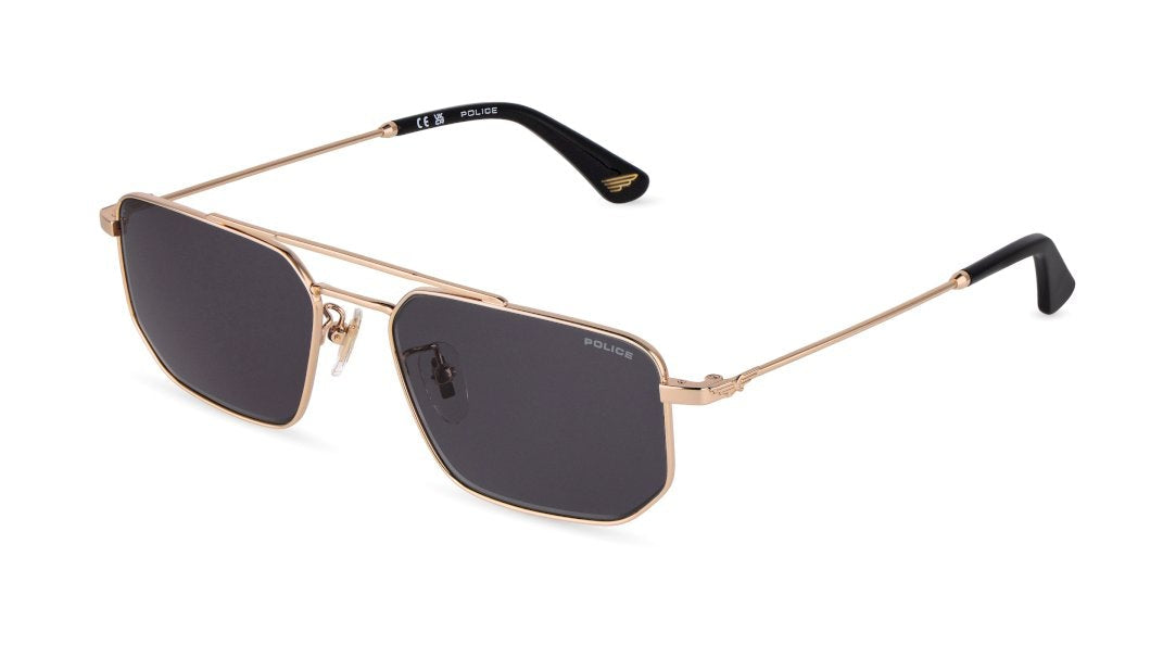 Sonnenbrillen police splu66 0300 dorado geometric masculino größe 58mm - Hauptansicht