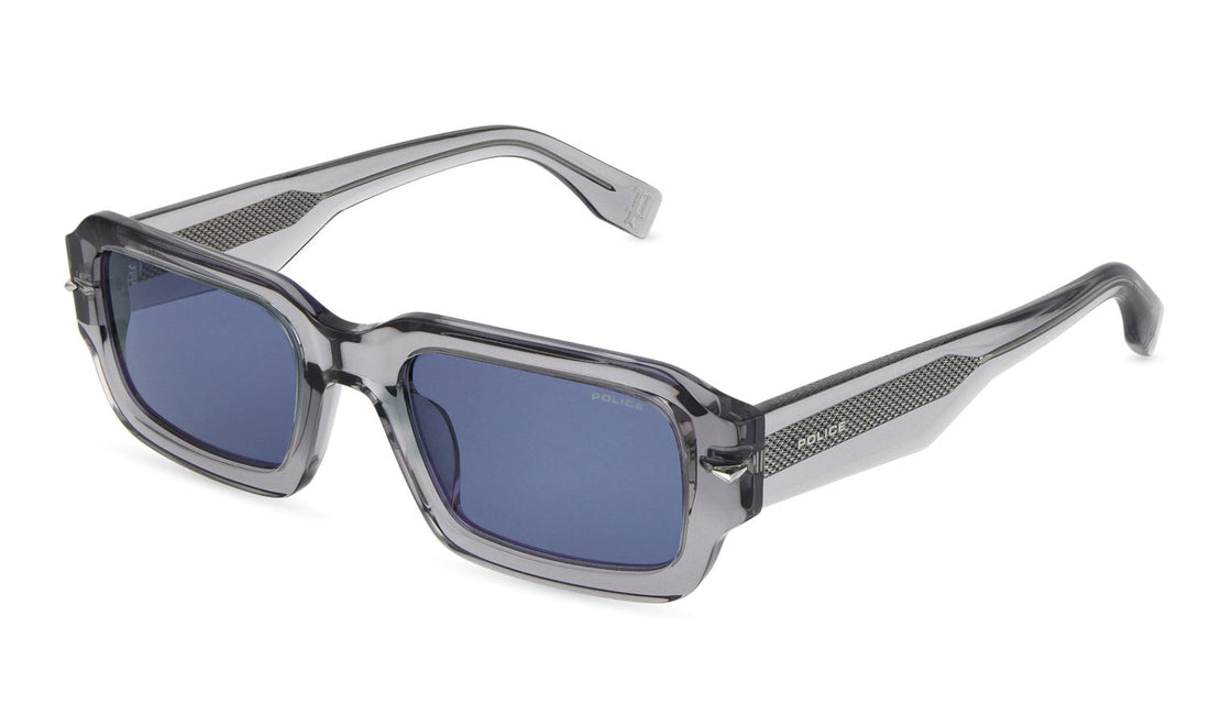 Occhiali da sole police splu72e 04g0 gris square masculino taglia 54mm - Vista principale