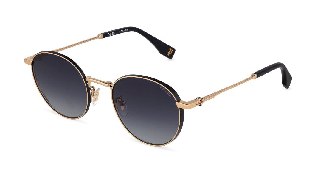 Occhiali da sole police splu73 0302 dorado pantos masculino taglia 52mm - Vista principale