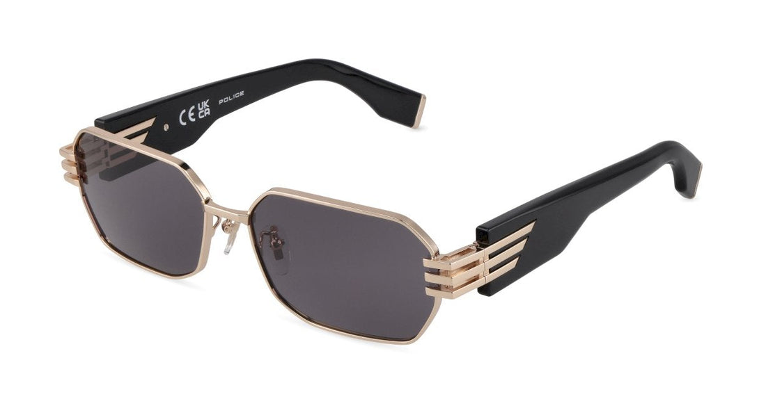 Occhiali da sole police splu79 0300 dorado geometric masculino taglia 59mm - Vista principale