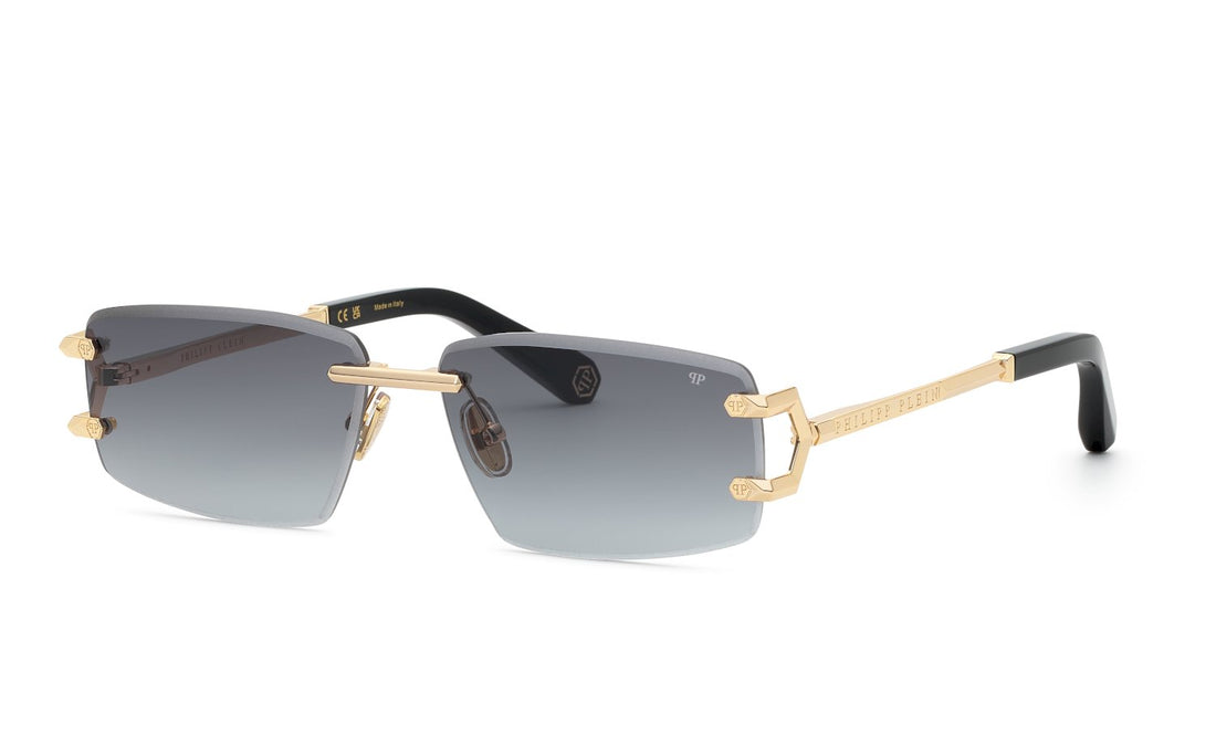 Óculos de sol philipp plein spp276m 0300 dorado geometric masculino tamanho 60mm - Vista principal