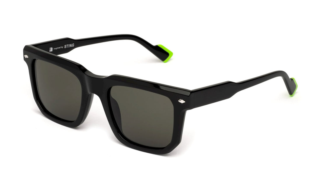 Occhiali da sole sting sst518 0700 negro square masculino taglia 52mm - Vista principale