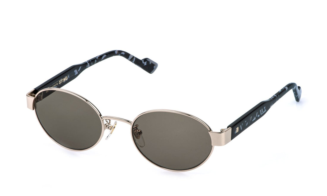 Occhiali da sole sting sst599 0300 dorado oval unisex taglia 53mm - Vista principale