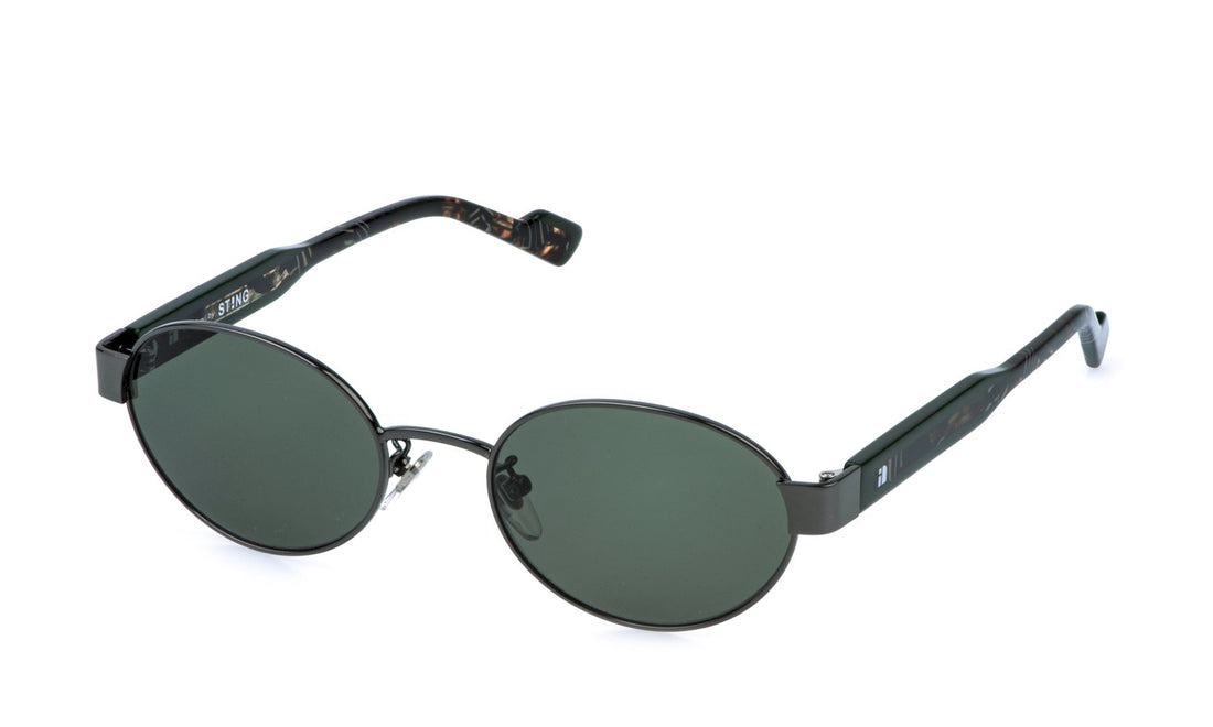 Occhiali da sole sting sst599 0568 plateado oval unisex taglia 53mm - Vista principale