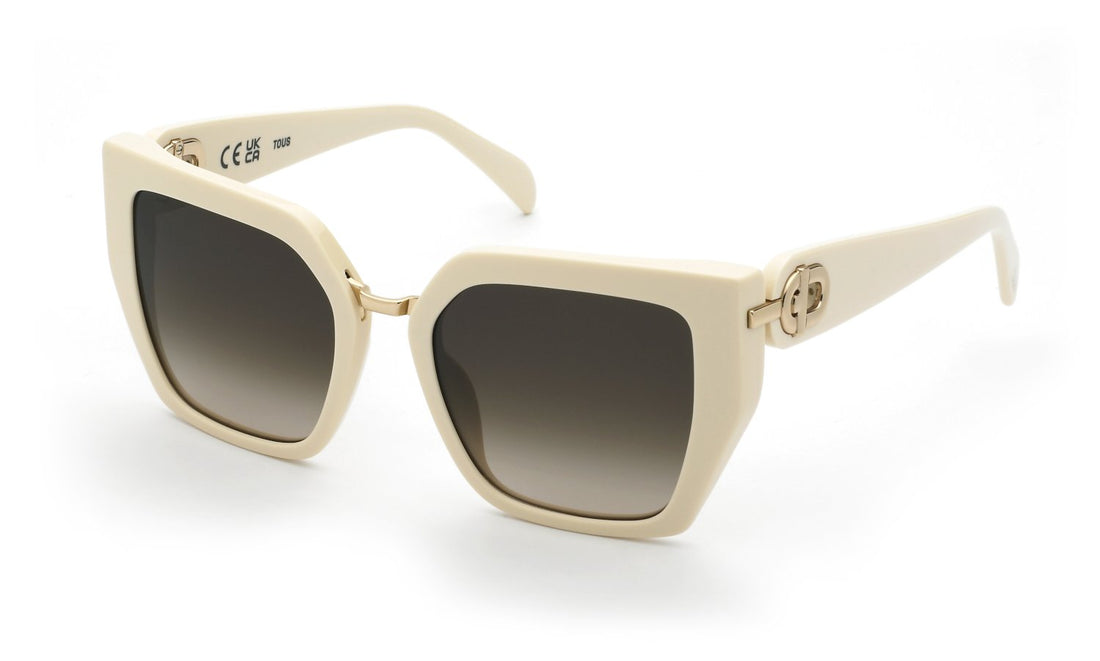 Occhiali da sole tous stoc43 09x7 beige square femenino taglia 54mm - Vista principale