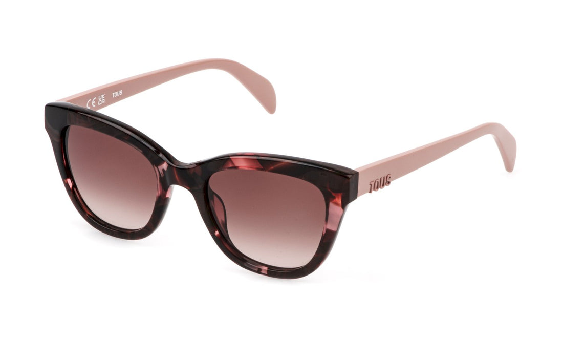 Occhiali da sole tous stod45 01gq marron butterfly femenino taglia 51mm - Vista principale