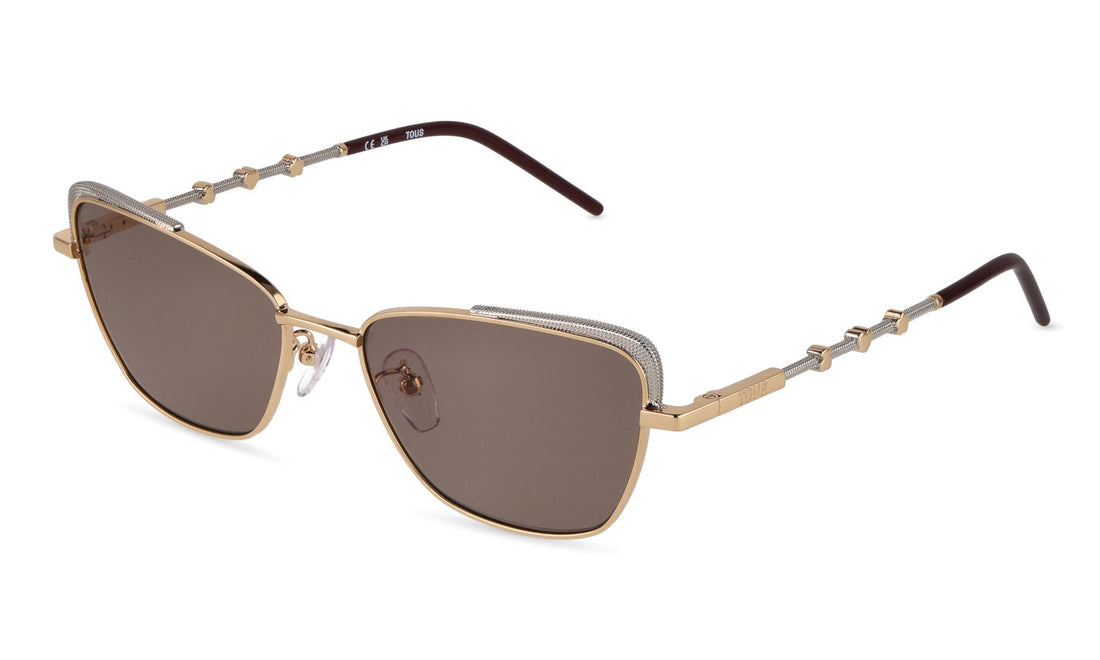 Óculos de sol tous stod55 0340 dorado butterfly femenino tamanho 55mm - Vista principal