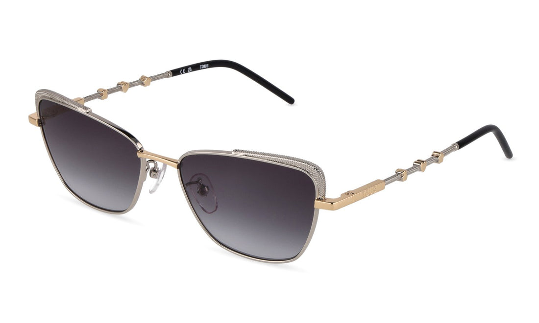 Óculos de sol tous stod55 0544 plateado butterfly femenino tamanho 55mm - Vista principal