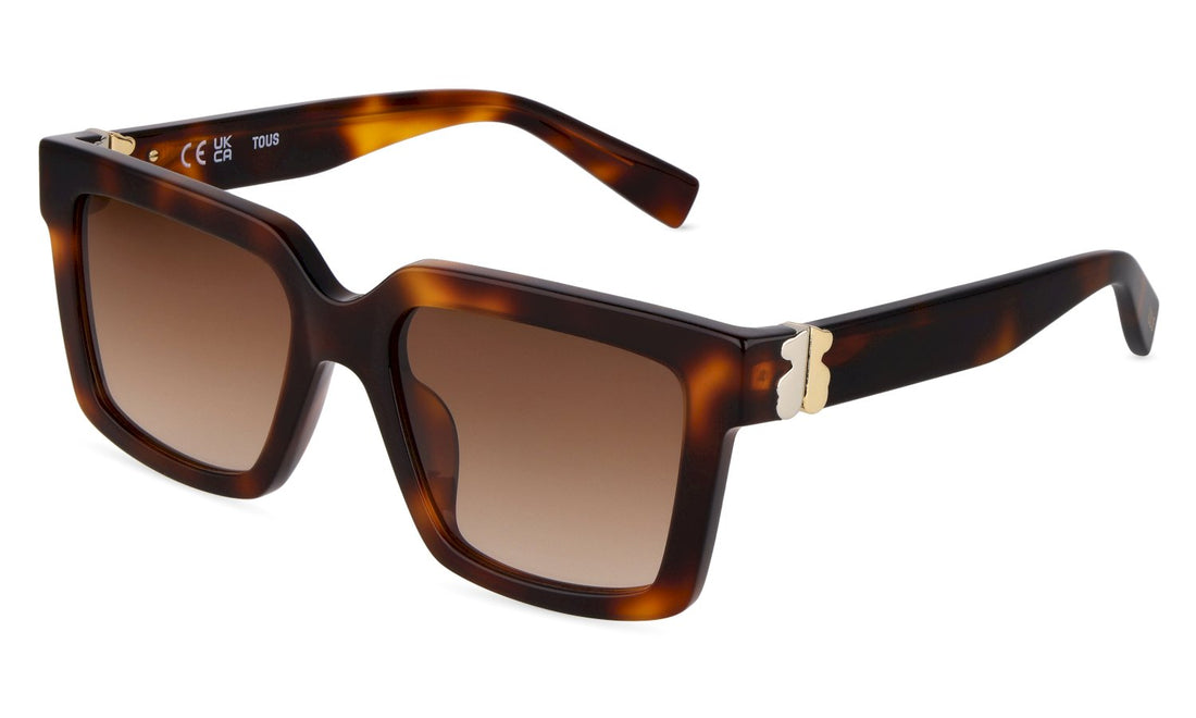 Óculos de sol tous stod62 0752 havana square femenino tamanho 52mm - Vista principal