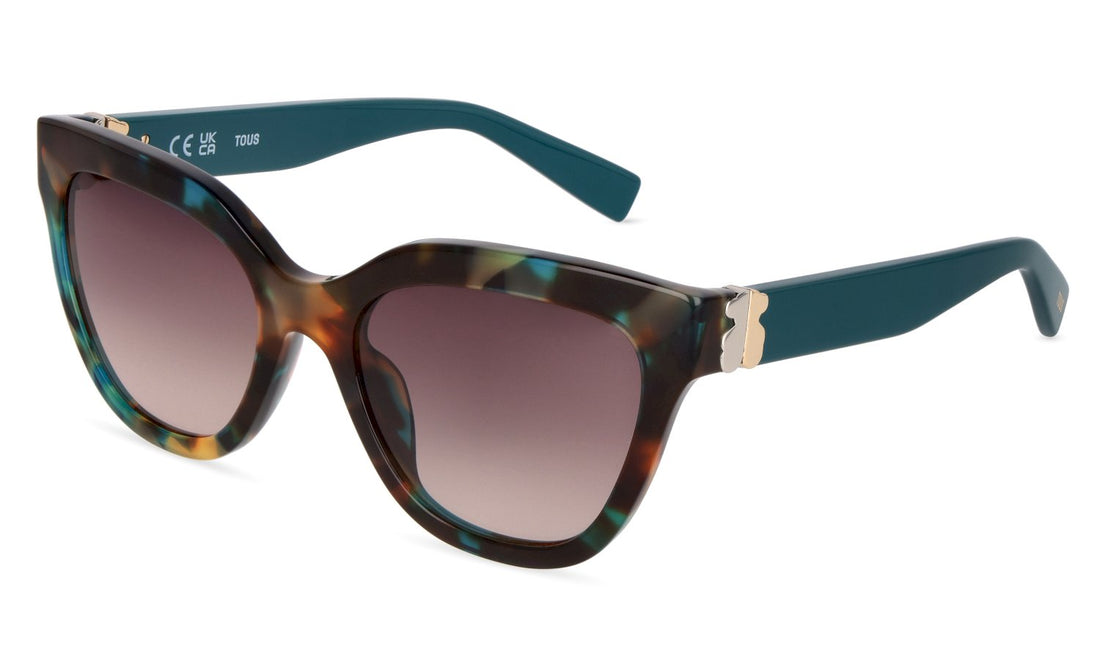 Óculos de sol tous stod63 0v34 marron square femenino tamanho 54mm - Vista principal