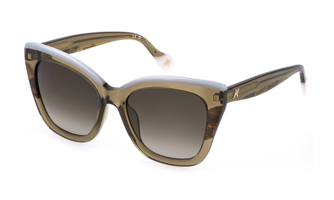 Sonnenbrillen yalea sya194v 09hf verde square femenino größe 54mm - Hauptansicht