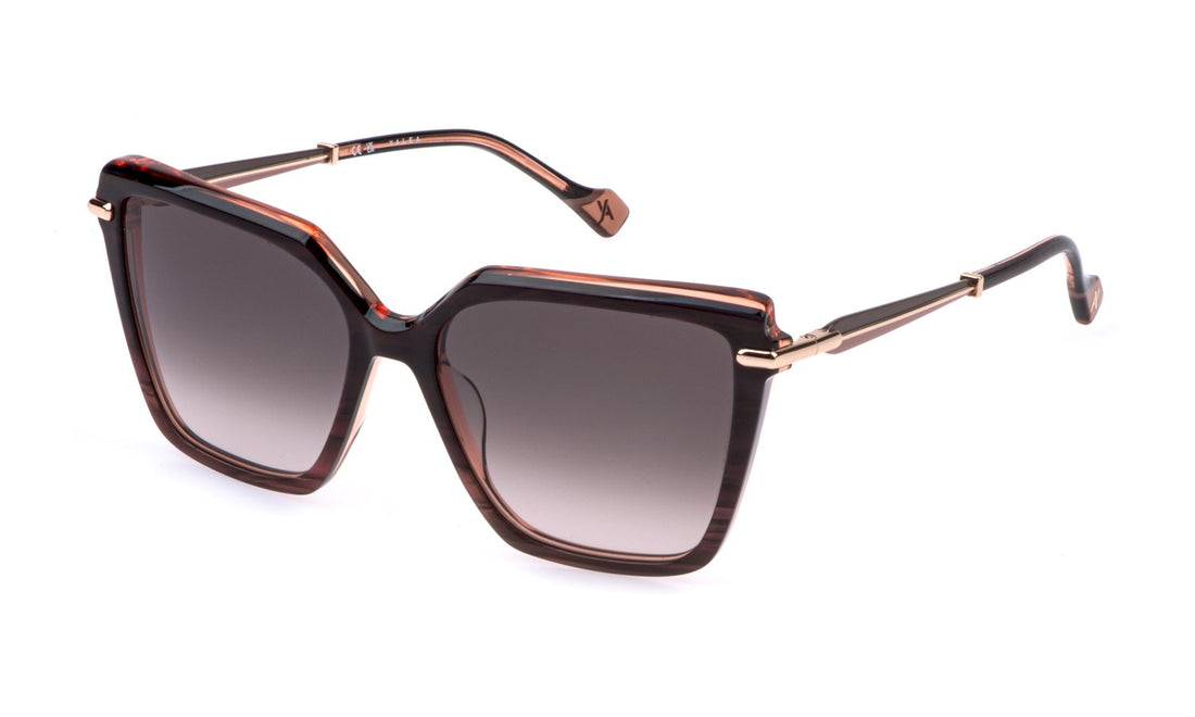 Sonnenbrillen yalea sya195 0wtn marron square femenino größe 56mm - Hauptansicht