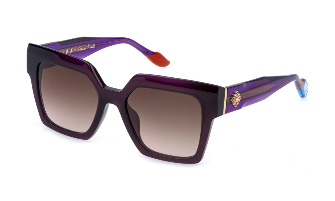 Sonnenbrillen yalea sya225 0875 violeta geometric femenino größe 54mm - Hauptansicht