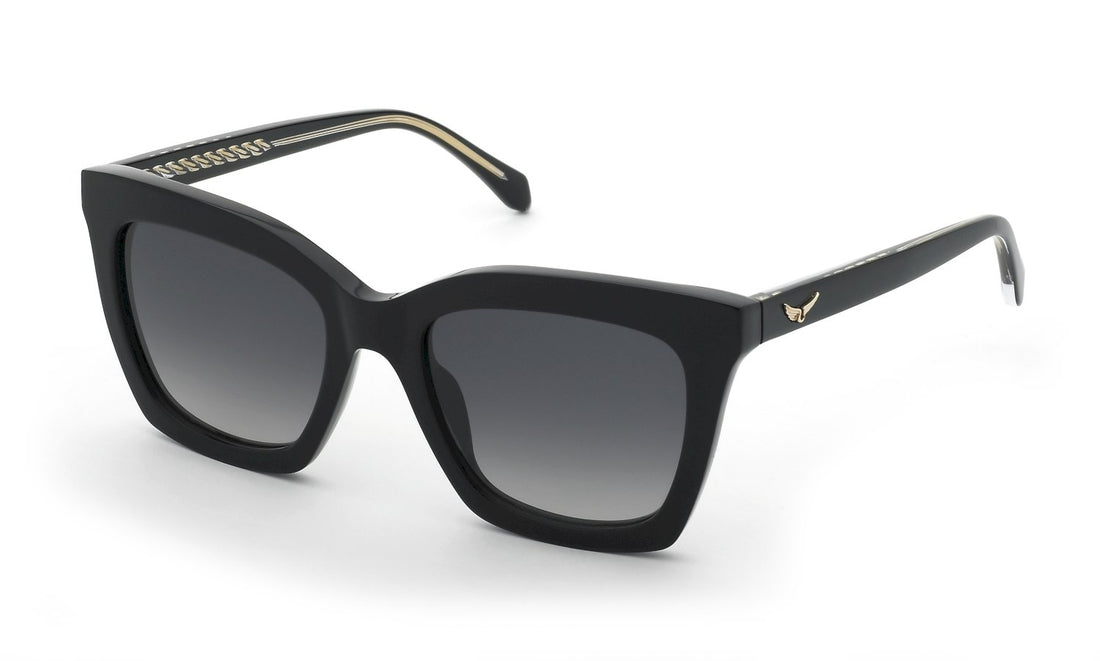 Gafas de sol zadig&voltaire szv455 0700 negro square femenino talla 52mm - Vista principal