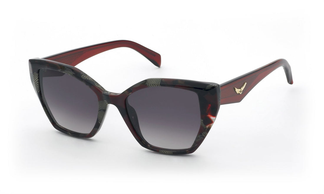 Occhiali da sole zadig&voltaire szv471 0avr rojo geometric femenino taglia 52mm - Vista principale