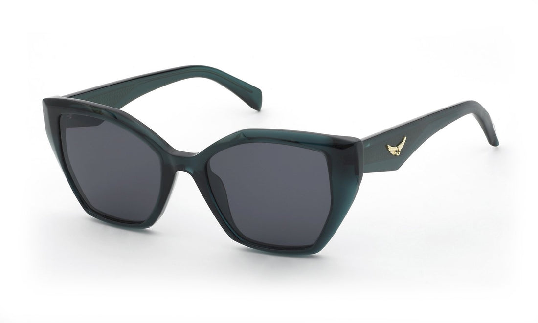 Occhiali da sole zadig&voltaire szv471 0j80 verde geometric femenino taglia 52mm - Vista principale