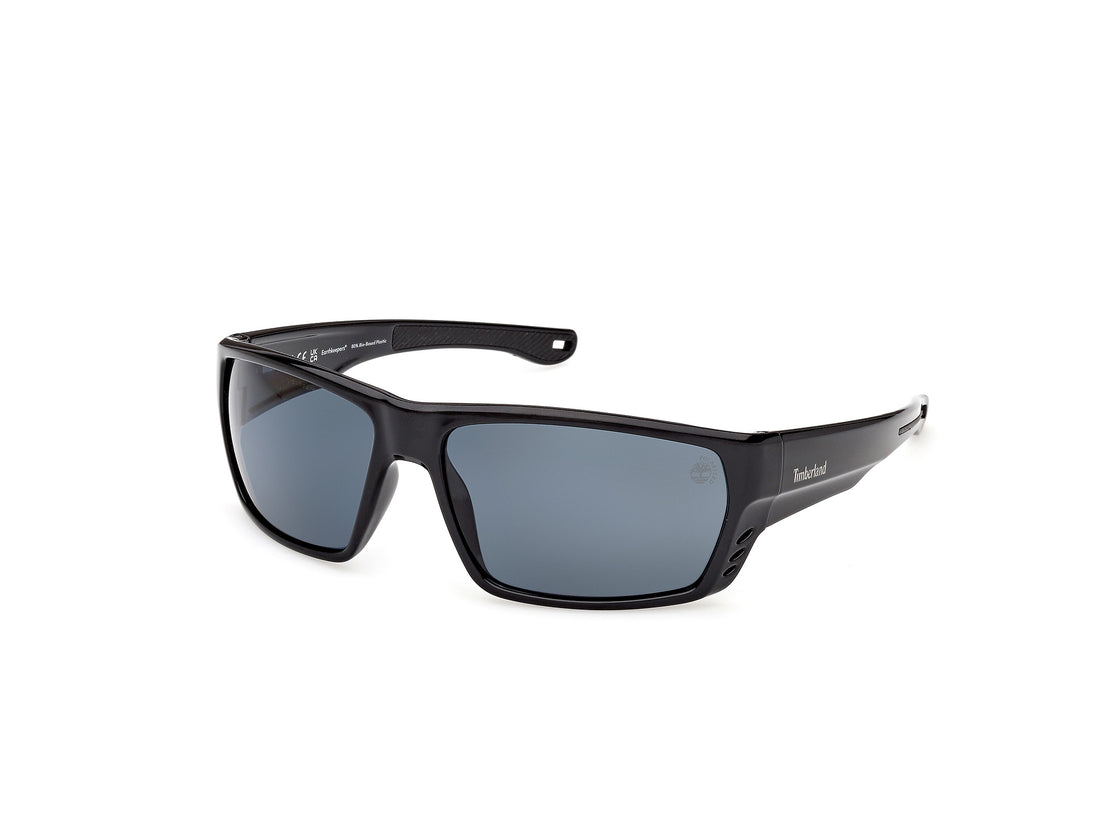 Óculos de sol timberland tb00002 05d negro rectangular masculino tamanho 64mm - Vista principal
