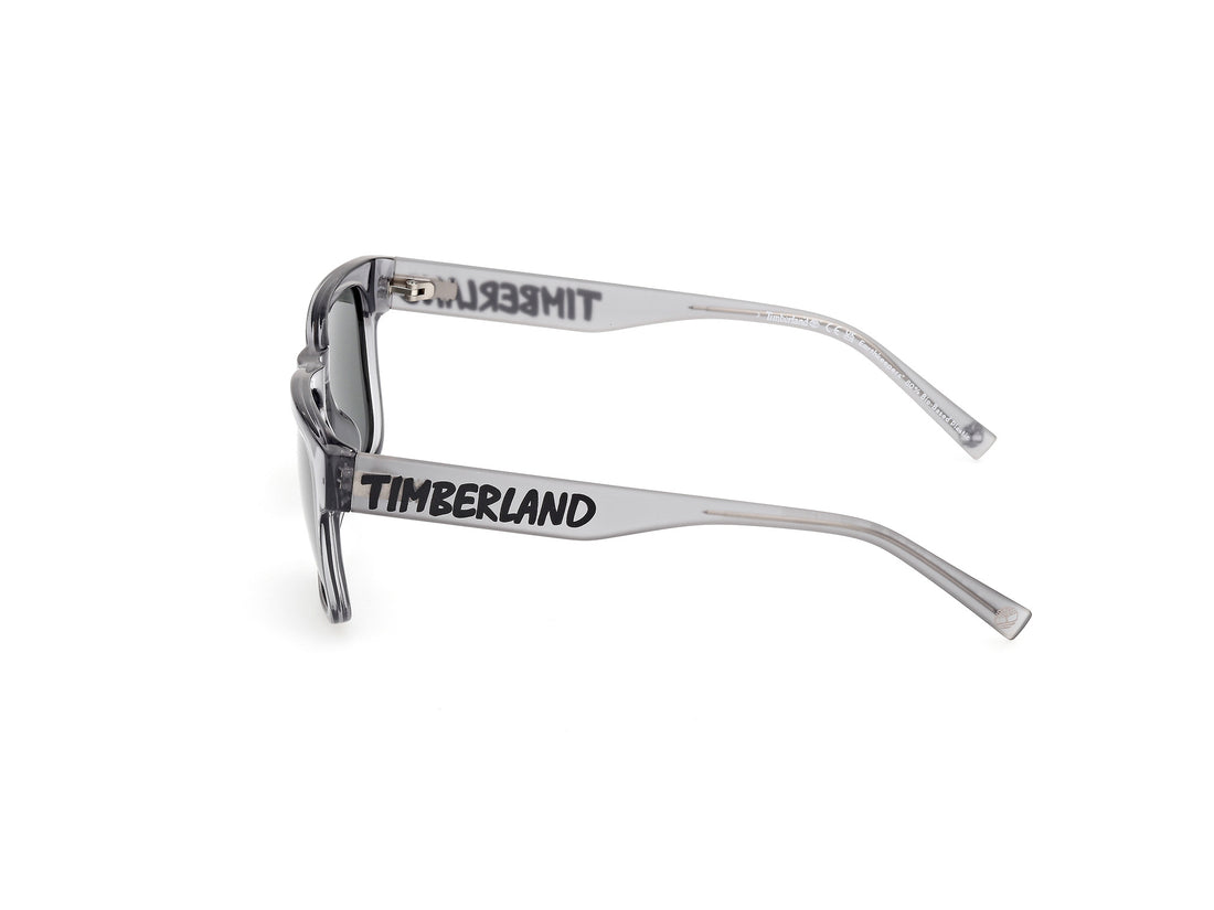 Óculos de sol timberland tb00011 20r gris square infantil tamanho 53mm - Vista de detalhe