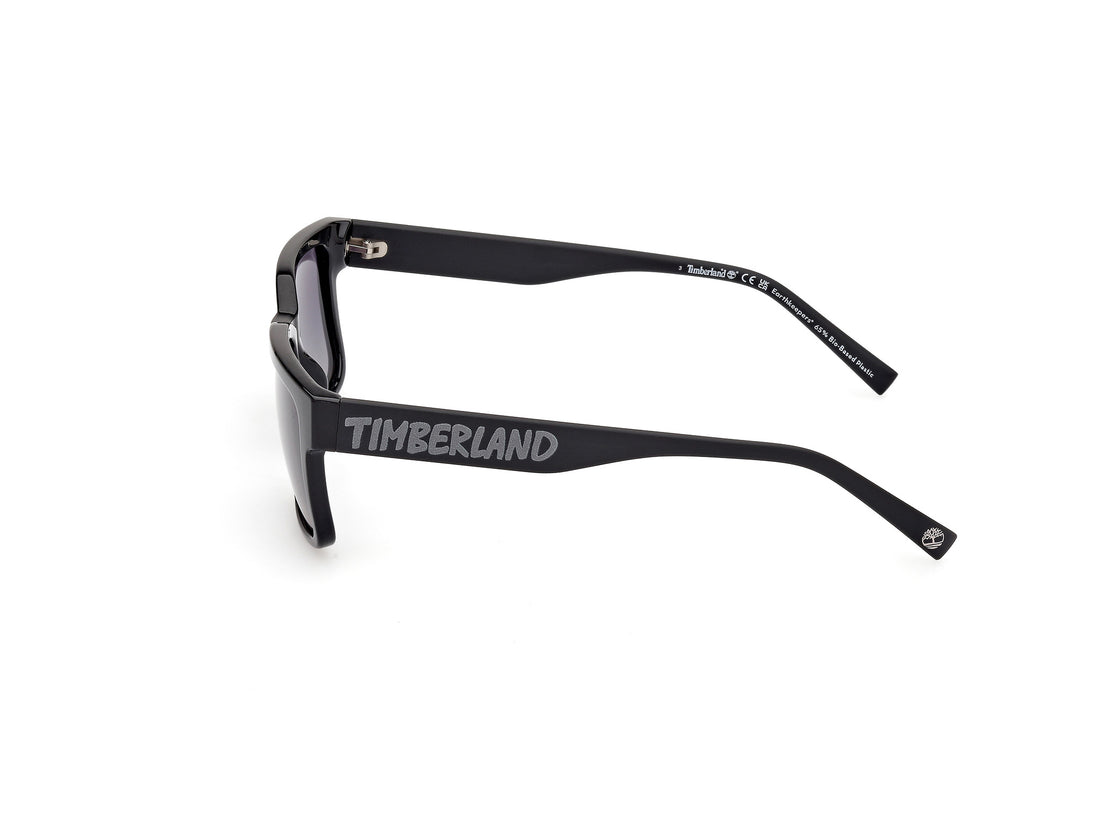 Óculos de sol timberland tb00012 01d negro rectangular infantil tamanho 54mm - Vista de detalhe