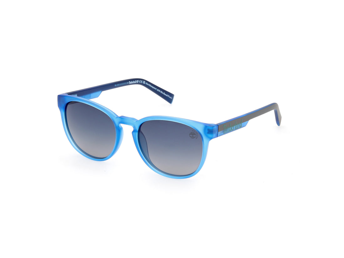 Óculos de sol timberland tb00014 91d azul round infantil tamanho 51mm - Vista principal