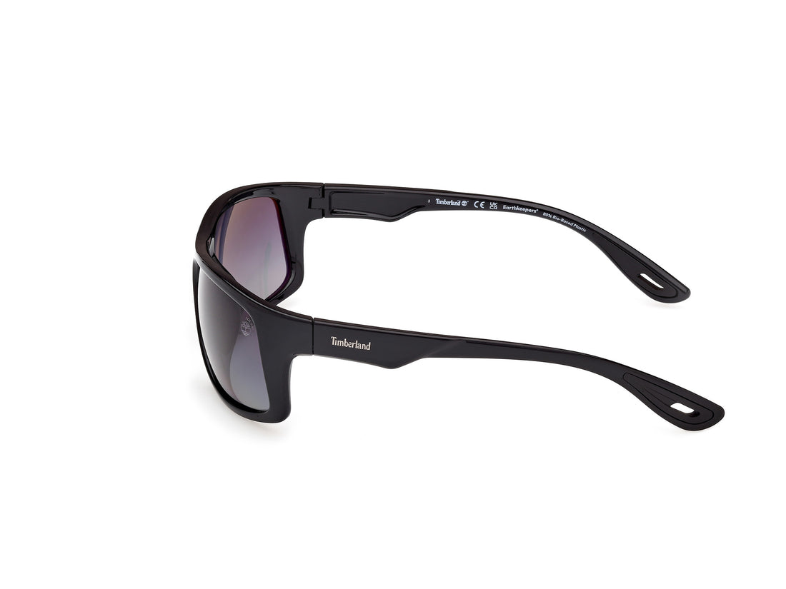 Occhiali da sole timberland tb00034 01d negro rectangular masculino taglia 62mm - Vista dettagliata