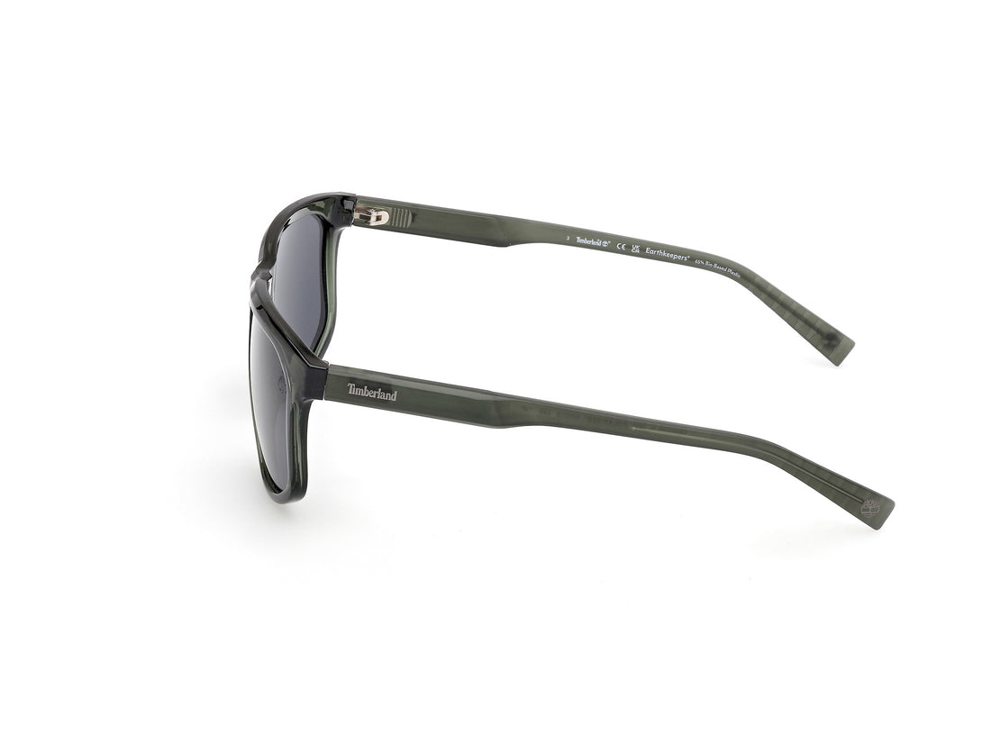 Occhiali da sole timberland tb00036-h 96d verde rectangular masculino taglia 60mm - Vista dettagliata