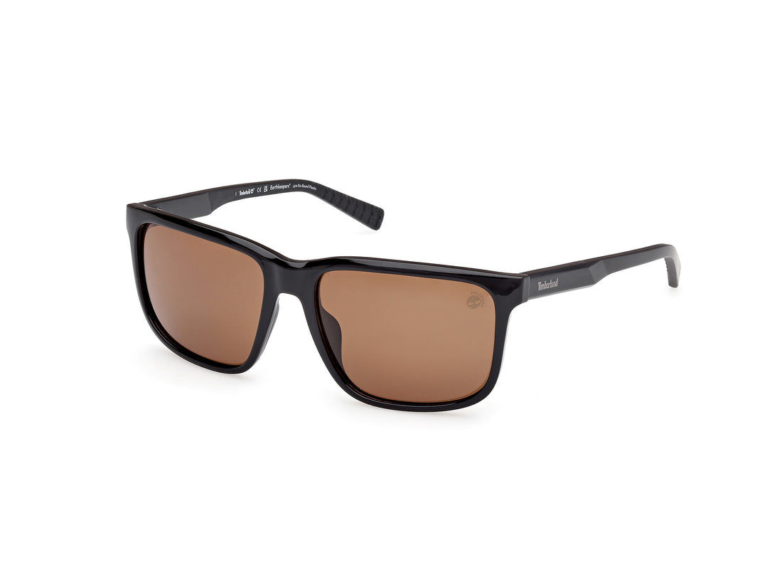 Óculos de sol timberland tb00037 01h negro square masculino tamanho 59mm - Vista principal