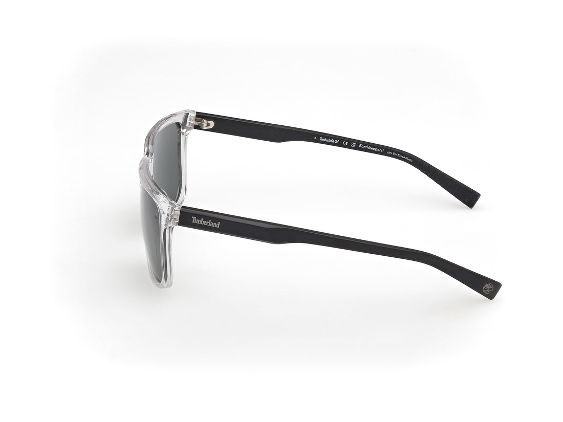 Occhiali da sole timberland tb00037 26r transparente square masculino taglia 59mm - Vista dettagliata