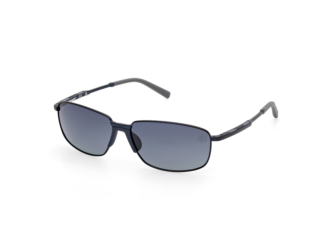 Óculos de sol timberland tb00041 91d azul rectangular masculino tamanho 61mm - Vista principal