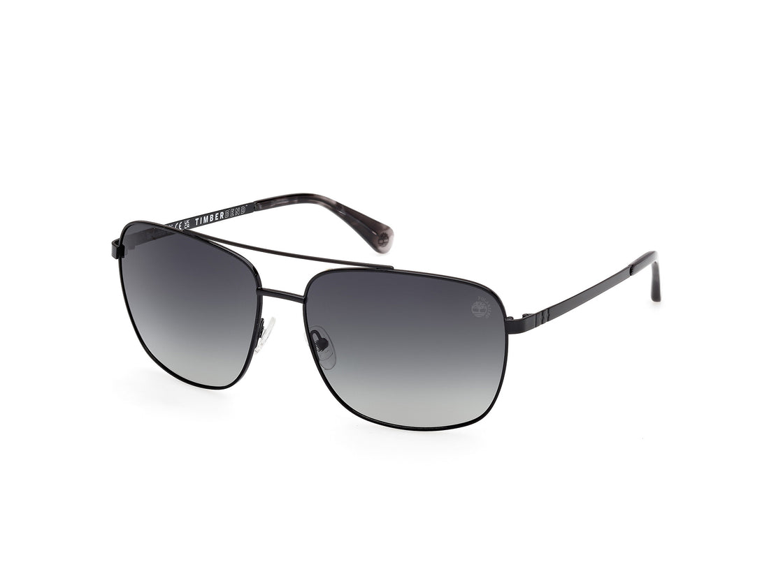 Óculos de sol timberland tb00044 01d negro navigator masculino tamanho 65mm - Vista principal