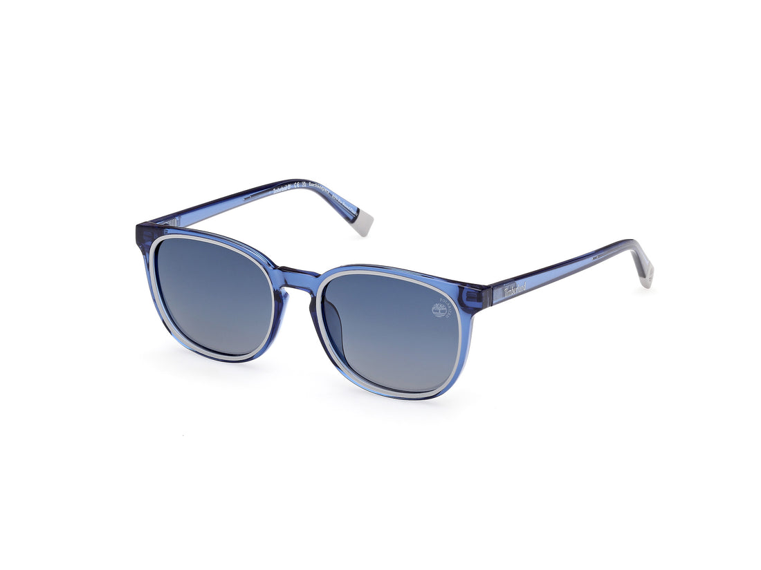 Óculos de sol timberland tb00046 90d azul round infantil tamanho 50mm - Vista principal