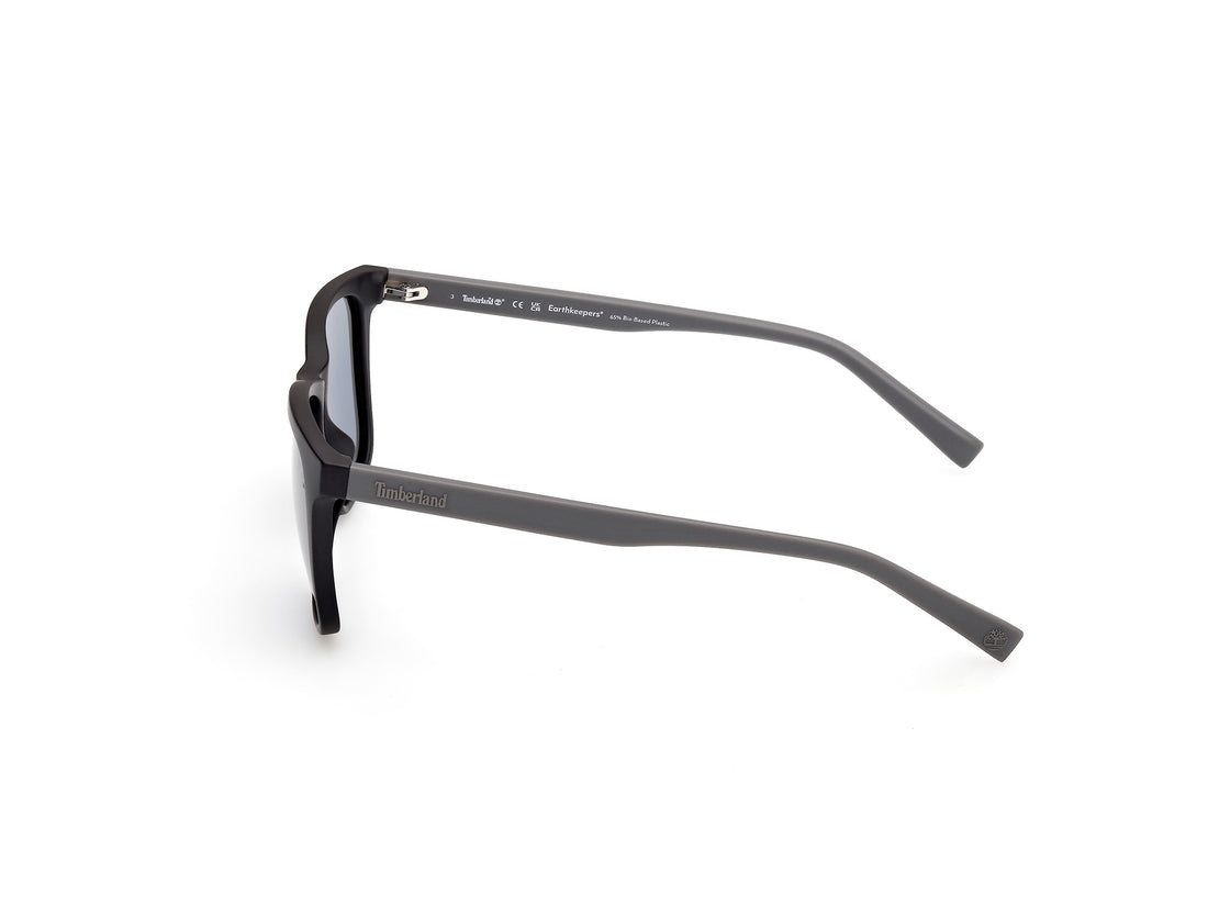 Óculos de sol timberland tb00047 02d negro rectangular infantil tamanho 54mm - Vista de detalhe