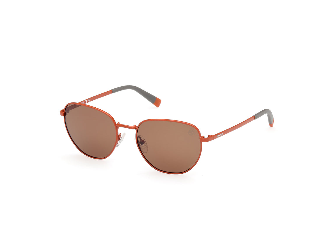 Óculos de sol timberland tb00048 43h naranja round infantil tamanho 53mm - Vista principal