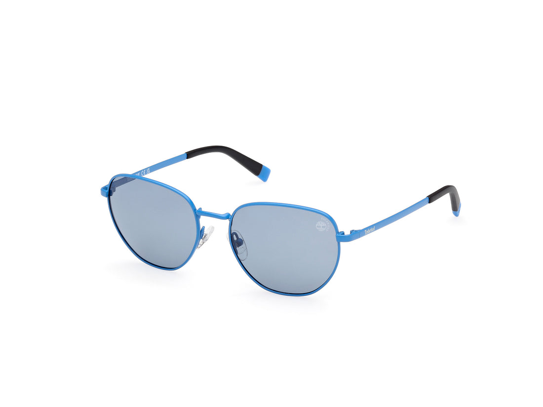 Óculos de sol timberland tb00048 91d azul round infantil tamanho 53mm - Vista principal