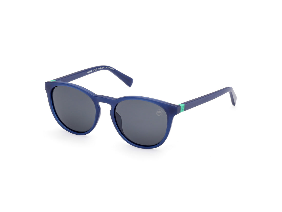 Óculos de sol timberland tb00049 91d azul round infantil tamanho 51mm - Vista principal