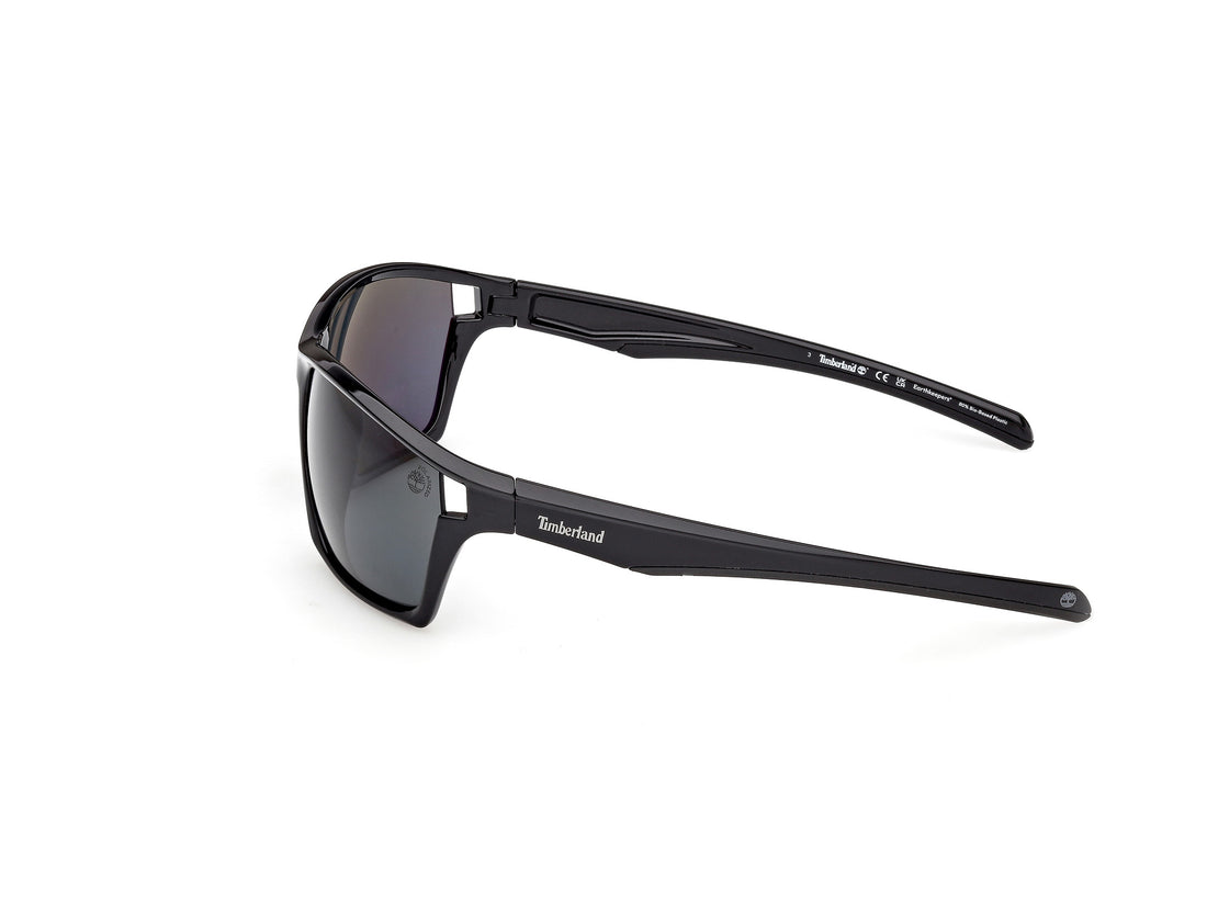 Sonnenbrillen timberland tb00055 01d negro rectangular masculino größe 66mm - Detailansicht