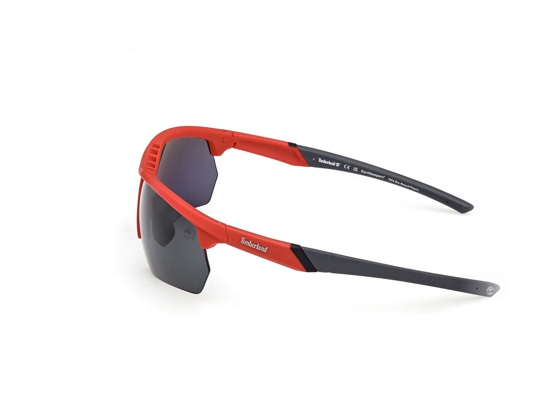 Sonnenbrillen timberland tb00056 67d rojo rectangular masculino größe 73mm - Detailansicht