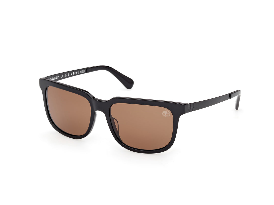 Óculos de sol timberland tb00064 01h negro rectangular masculino tamanho 60mm - Vista principal